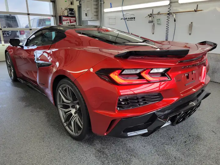Corvette Z06 — Profil arrière
